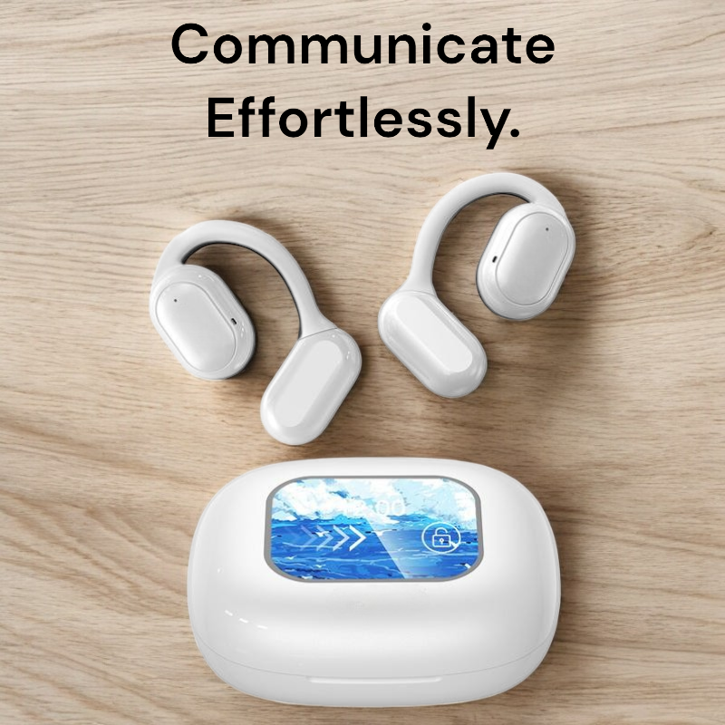 Skanto | SmartSpeak AI Oversetter Ørepropper – Sanntid Språkoversettelse, Høyfidelitetslyd, Bluetooth 5.2