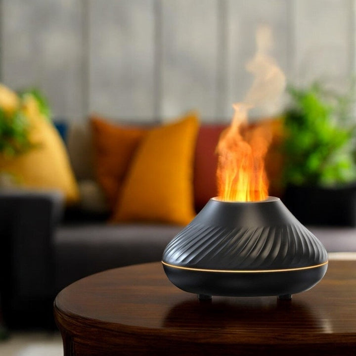 Skanto | Essensiell Olje Diffuser med LED Flamme Effekt