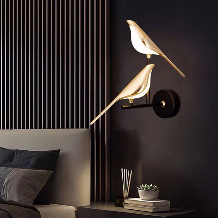 Skanto | Moderne Vegglampe med Fuglemotiv