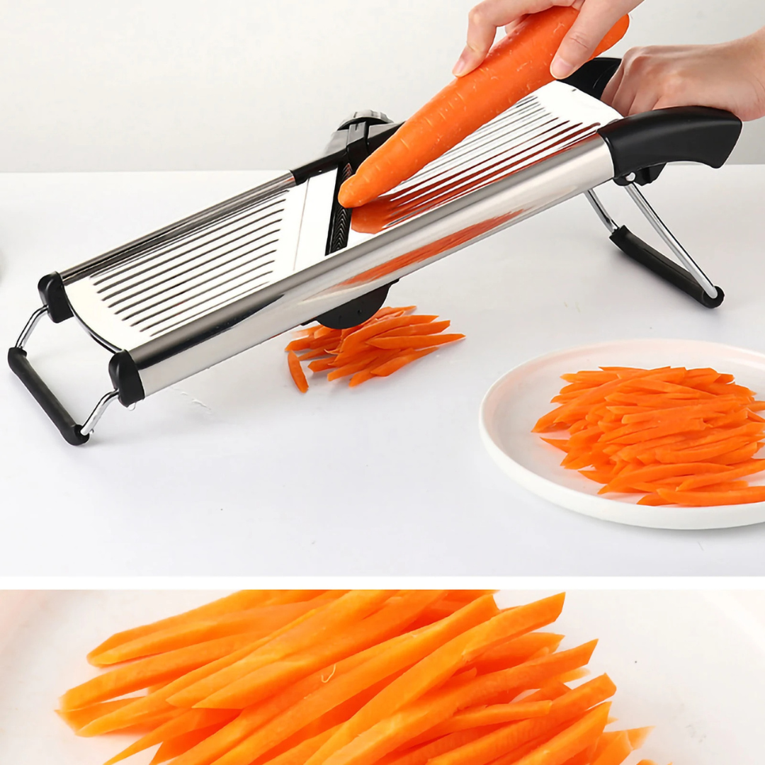 ProLine Sharp Cutter – Justerbar Mandolin Skiver for Grønnsaker og Frukt | Skanto
