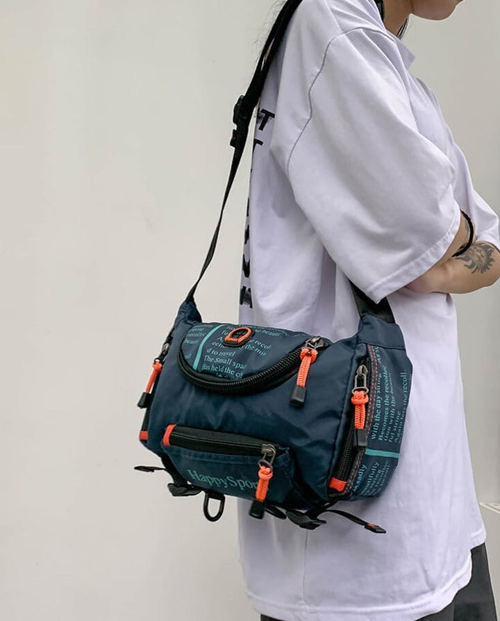 Vannbestandig herre midje- og crossbody-veske – Flerveis reise- og friluftspakke | Skanto