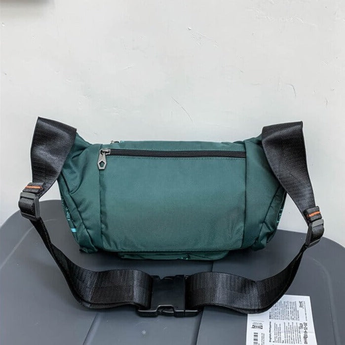 Vannbestandig herre midje- og crossbody-veske – Flerveis reise- og friluftspakke | Skanto