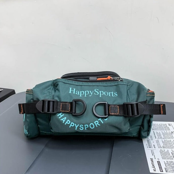Vannbestandig herre midje- og crossbody-veske – Flerveis reise- og friluftspakke | Skanto