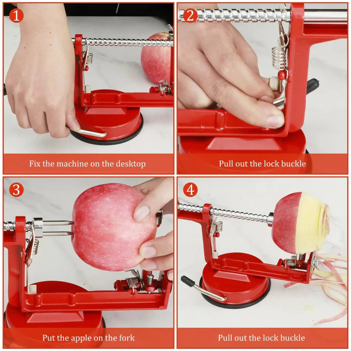 Manuell Apple Peeler Multifunksjonell Rustfritt Stål Frukt Skrelleverktøy | Skanto