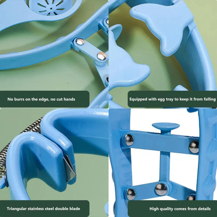 Manuell Egg Verktøy Eggehvite Eggeplomme Separator Cutter Kjøkkenutstyr Gadget | Skanto