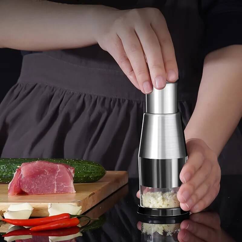 Skanto | Manuell Rustfritt Stål Grønnsakskutter - ChefChop Pro