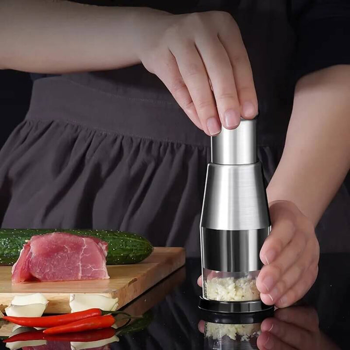 Skanto | Manuell Rustfritt Stål Grønnsakskutter - ChefChop Pro