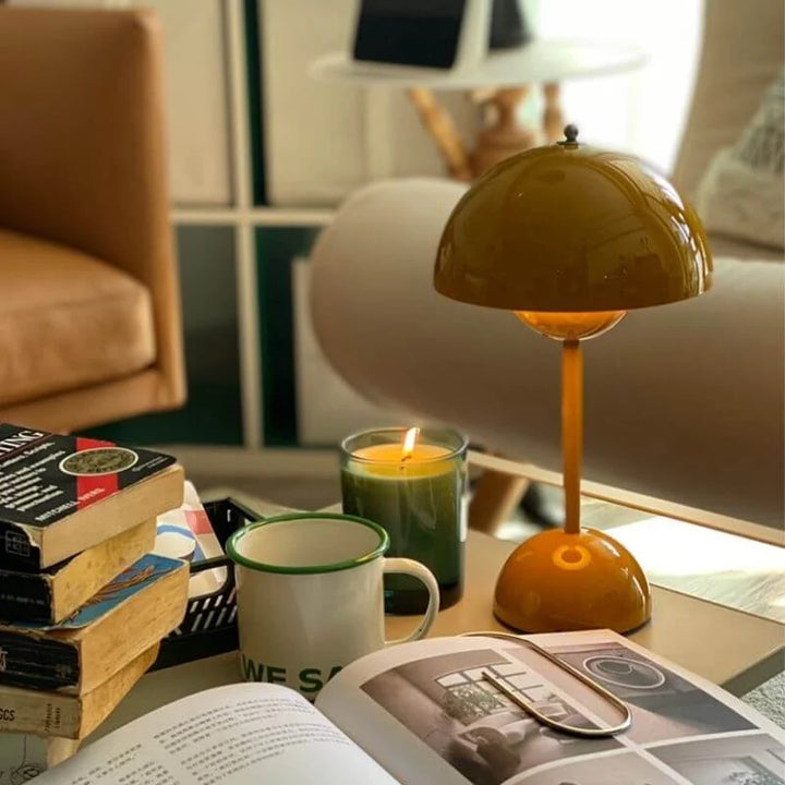 Moderne trådløs Tae-lampe – Lysstyrke justerbar og vanntett