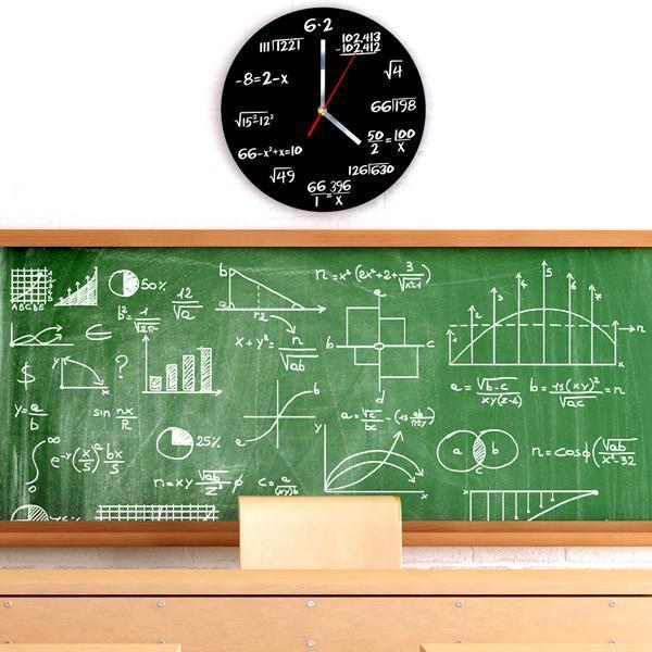 Skanto Equations Veggklokke