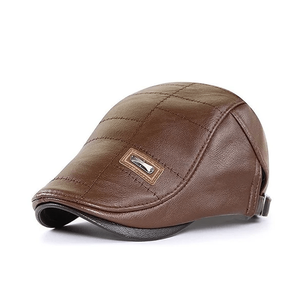 LuxeStyle Beret – Tidløs Eleganse av Skinn Skanto