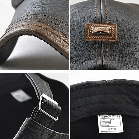 LuxeStyle Beret – Tidløs Eleganse av Skinn Skanto