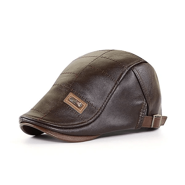 LuxeStyle Beret – Tidløs Eleganse av Skinn Skanto