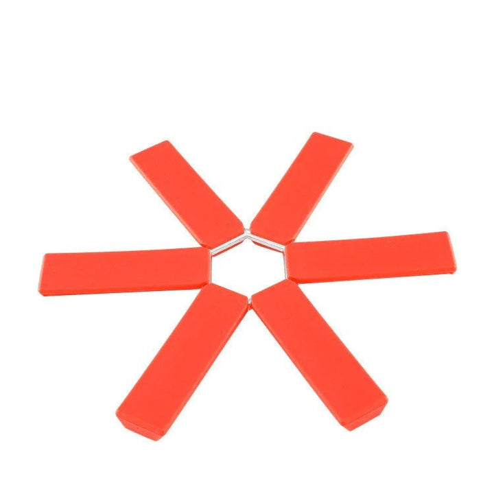 Skanto | Varmeresistente sammenleggbare coasters - 4 stykker for sikkerhet og stil