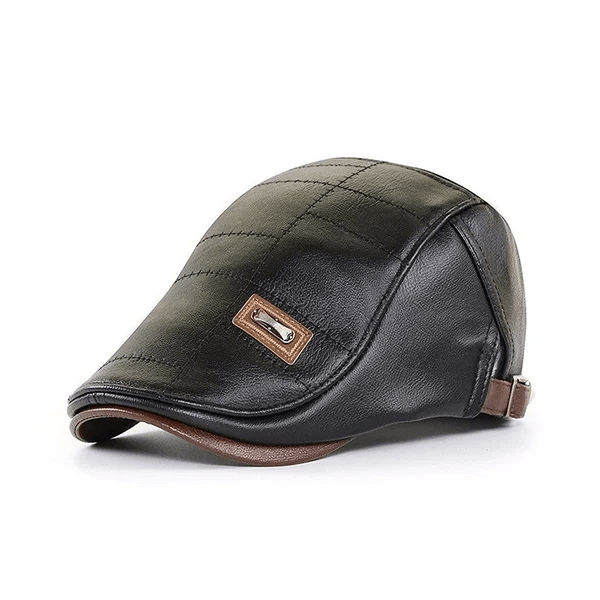 LuxeStyle Beret – Tidløs Eleganse av Skinn Skanto
