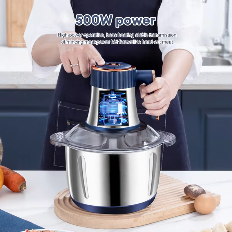 PowerGrind 500W Elektrischer Fleischwolf