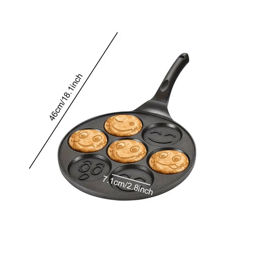 Medisinsk Stein Stekepanne Non-stick Frokostmaskin Flat Bunn Panne | Skanto