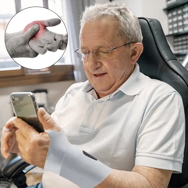 Medizinische Handgelenkstütze – Schmerzlinderung ved Karpaltunnelsyndrom, Sehnenscheidenentzündung og RSI