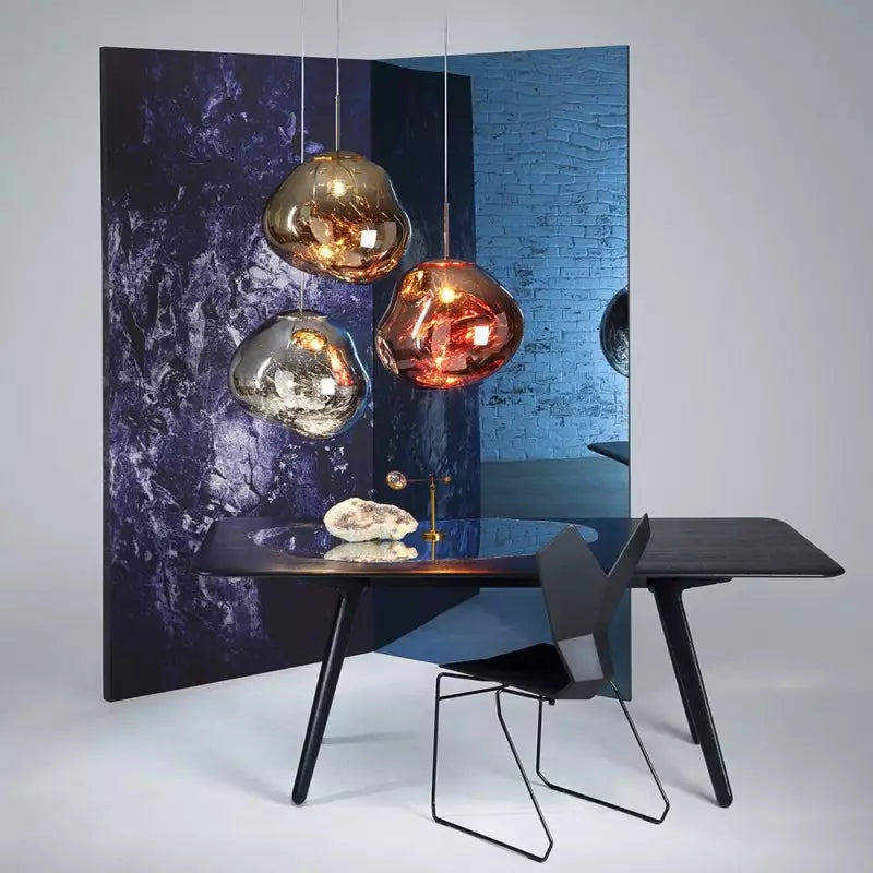 Skanto | Smelt Pendellampe - Moderne Glass Henge lampe for Kjøkkenøy & Spisestue