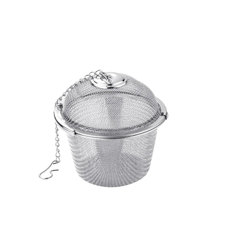Mesh Infuser med låsende kjede i rustfritt stål te krydder sil ball | Skanto