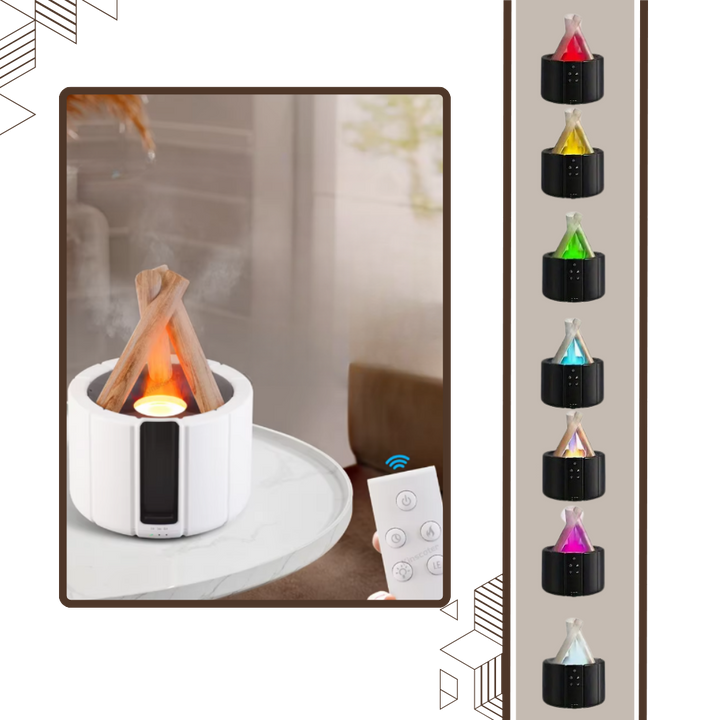 Fascinerende Bål Aromaterapidiffusor