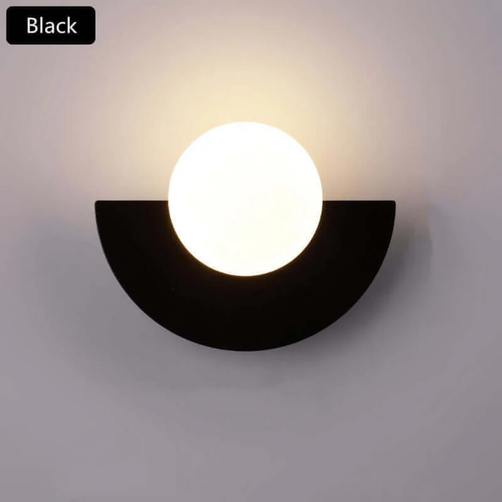 Skanto | Metall Halvmåne Vegglampe - LunaMetal