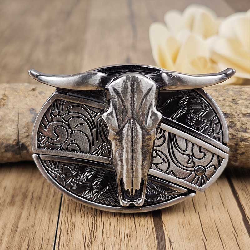 Skanto | Metall Oval Cowboys Beltespenne