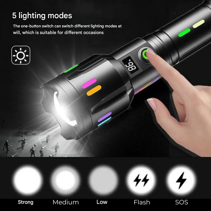 Frendorf | Militær LED lommelykt - LumenPro