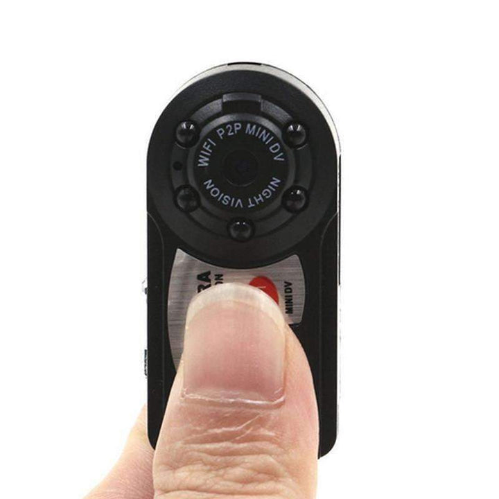 Skanto | Q7 Mini Camcorder - Videoopptaker Infrarød & Nattvisionskamera Bevegelsesdeteksjon