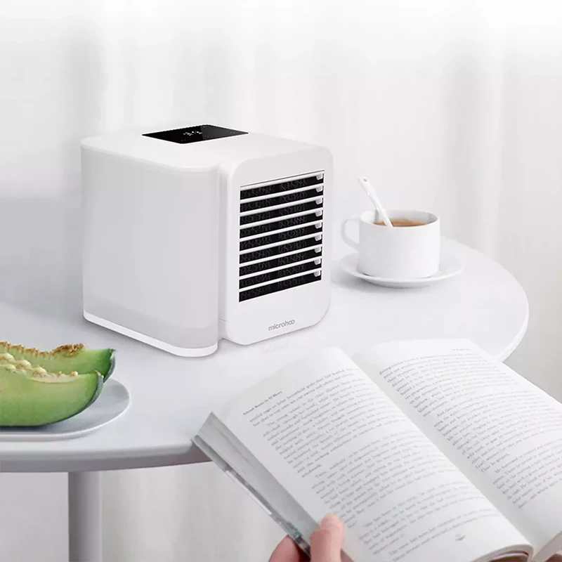 MicroCool Mini Air Conditioner Bærbar Fordampende Sumpkjøler med 1000ml Vanntank | Skanto