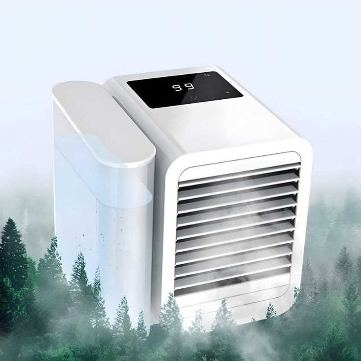 MicroCool Mini Air Conditioner Bærbar Fordampende Sumpkjøler med 1000ml Vanntank | Skanto