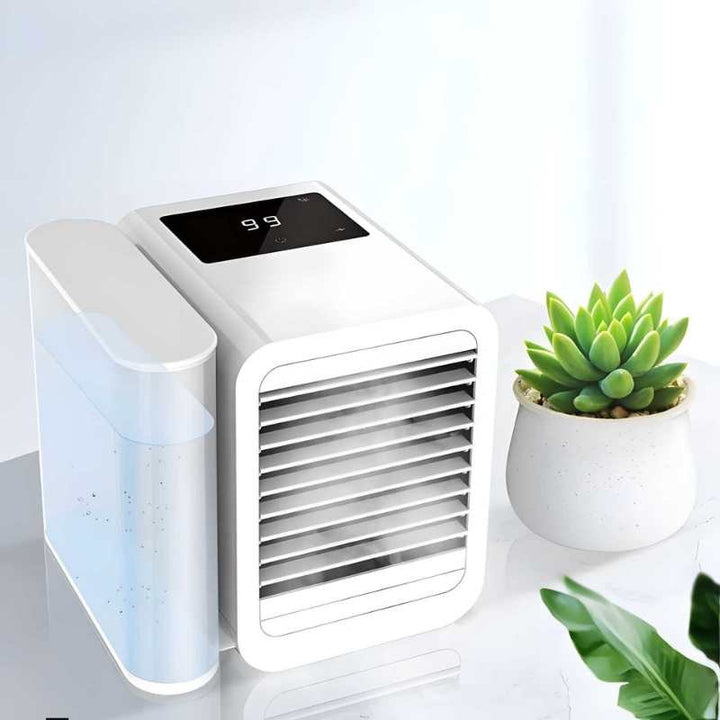 MicroCool Mini Air Conditioner Bærbar Fordampende Sumpkjøler med 1000ml Vanntank | Skanto