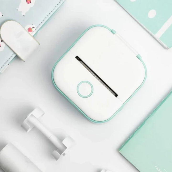 Skanto | Bærbar mini skriver med Bluetooth og blekefri termisk utskrift