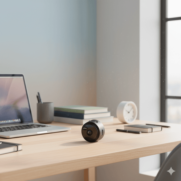 Skanto | MINIGUARD CAM – 1080p Mini Kamera med Magnetfeste & Nattmodus