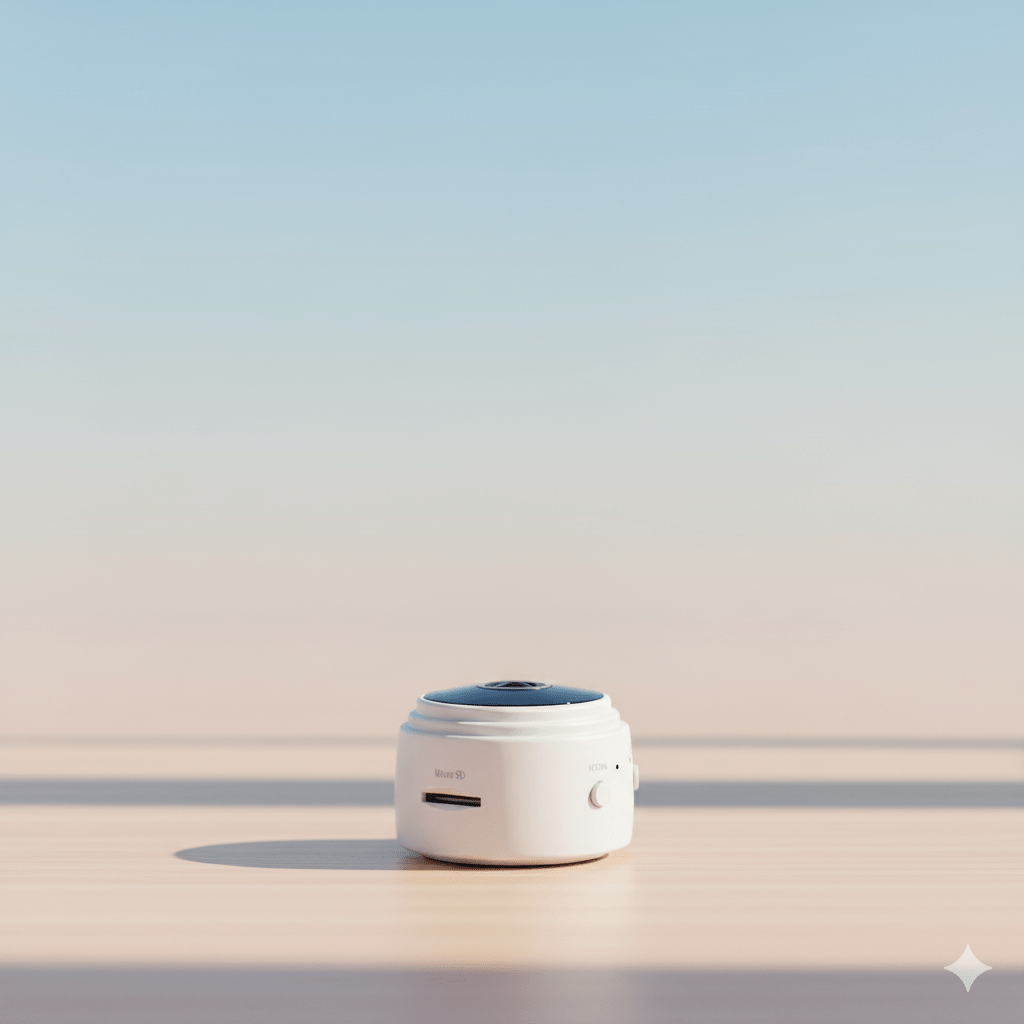 Skanto | MINIGUARD CAM – 1080p Mini Kamera med Magnetfeste & Nattmodus