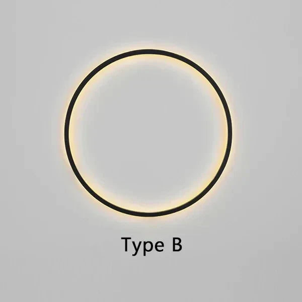 Skanto | Minimalistisk Rund Vegglampe - Lars