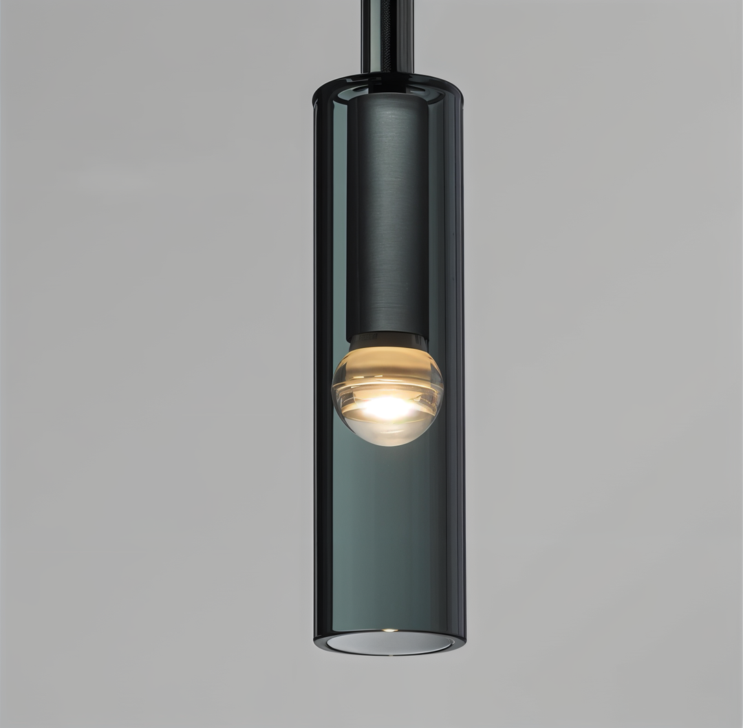 Skanto | Minimalist Vegglampe med Røykglass - Orvane