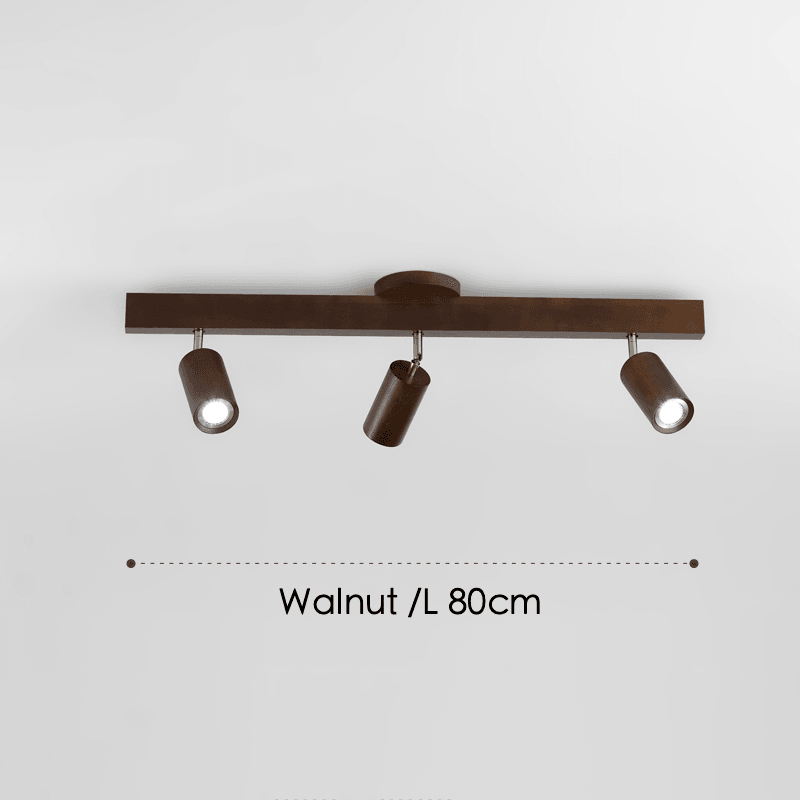 Treprodukt lampe justerbar med varmt lys og minimalistisk design | Skanto