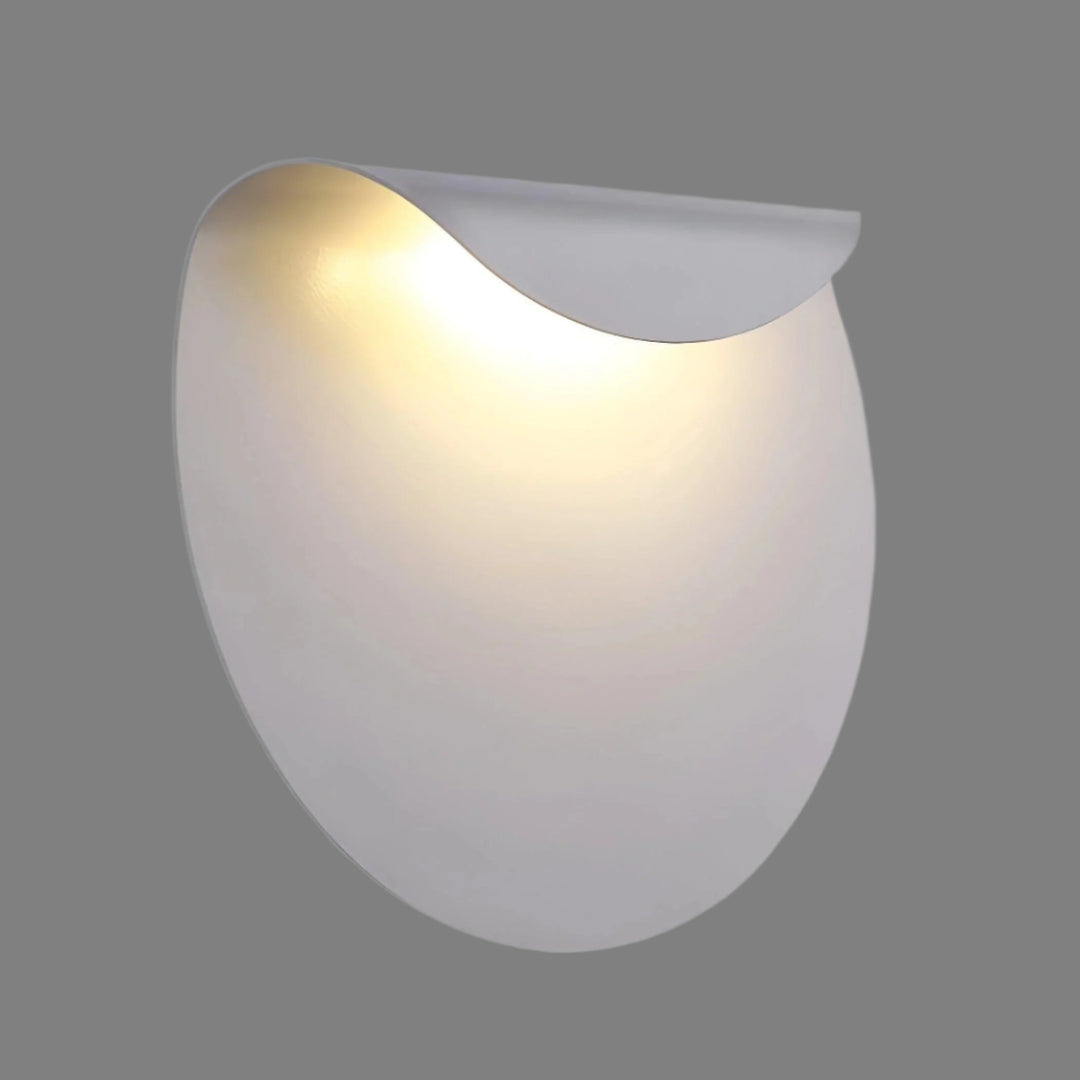 Minimalist Vegglampe med Myk, Ambient Lys Skanto