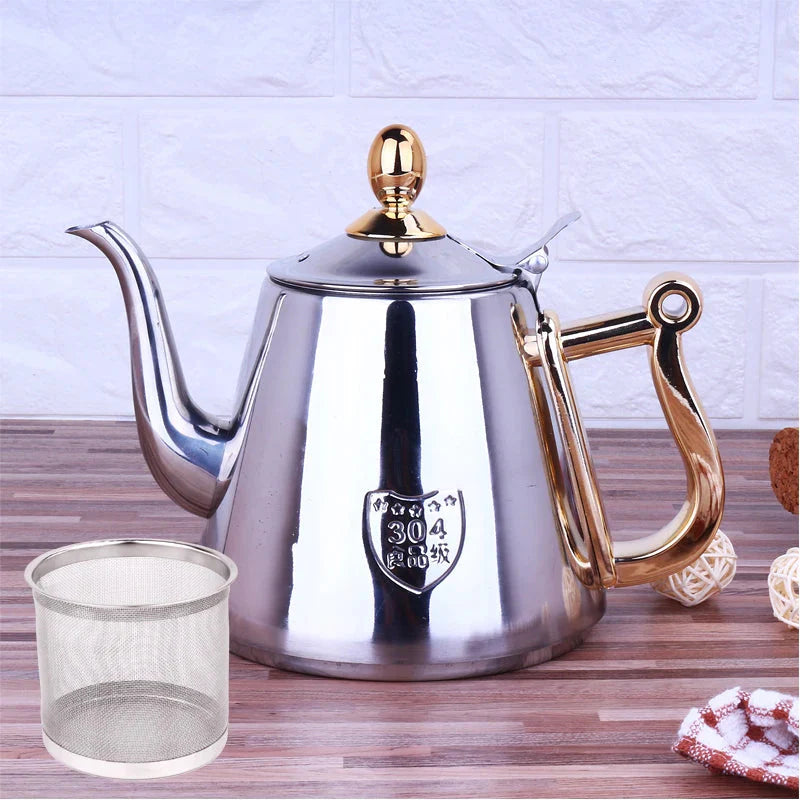 Speiloverflate Delikat Vannt kettle Indre Med Te-filter Kettle | Skanto