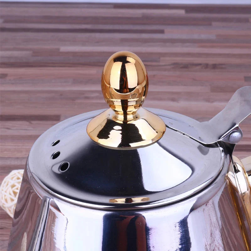 Speiloverflate Delikat Vannt kettle Indre Med Te-filter Kettle | Skanto