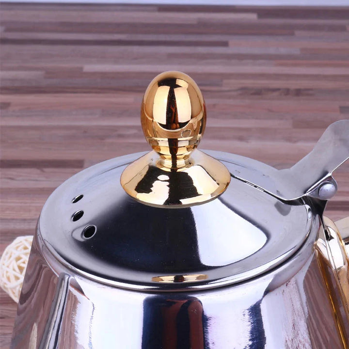 Speiloverflate Delikat Vannt kettle Indre Med Te-filter Kettle | Skanto