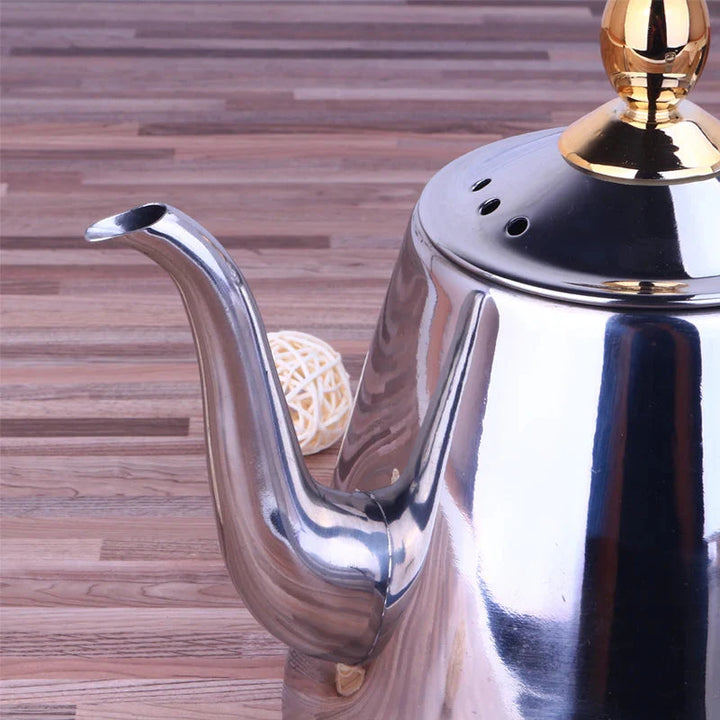Speiloverflate Delikat Vannkoker Indre Med Te-filterkoker | Skanto