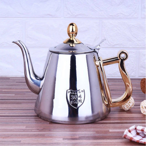 Speiloverflate Delikat Vannt kettle Indre Med Te-filter Kettle | Skanto