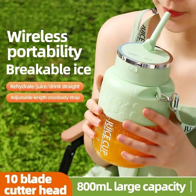 Skanto | MIXLUX – Kompakt Smoothie Blender med Kraftig 10-Bladssystem