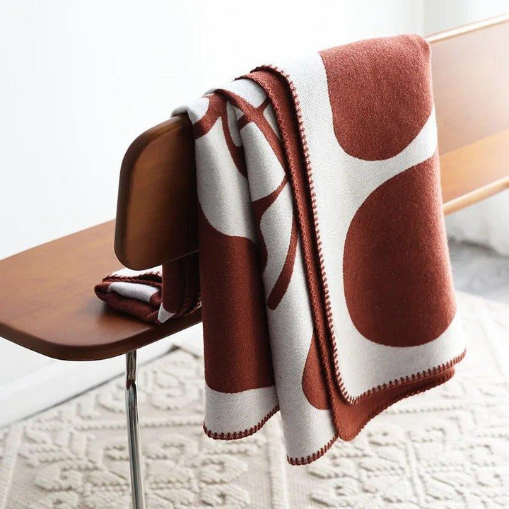 Skanto | Moderne, Abstrakt Kastepledd i Bohemsk Stil – Nordisk Stil Pledd, Sengeteppe, Bedekledninger