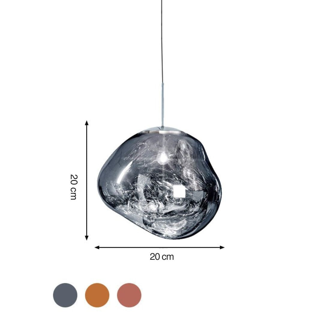 Skanto | Moderne Acrylic Glass Ceiling Light - LunaLux