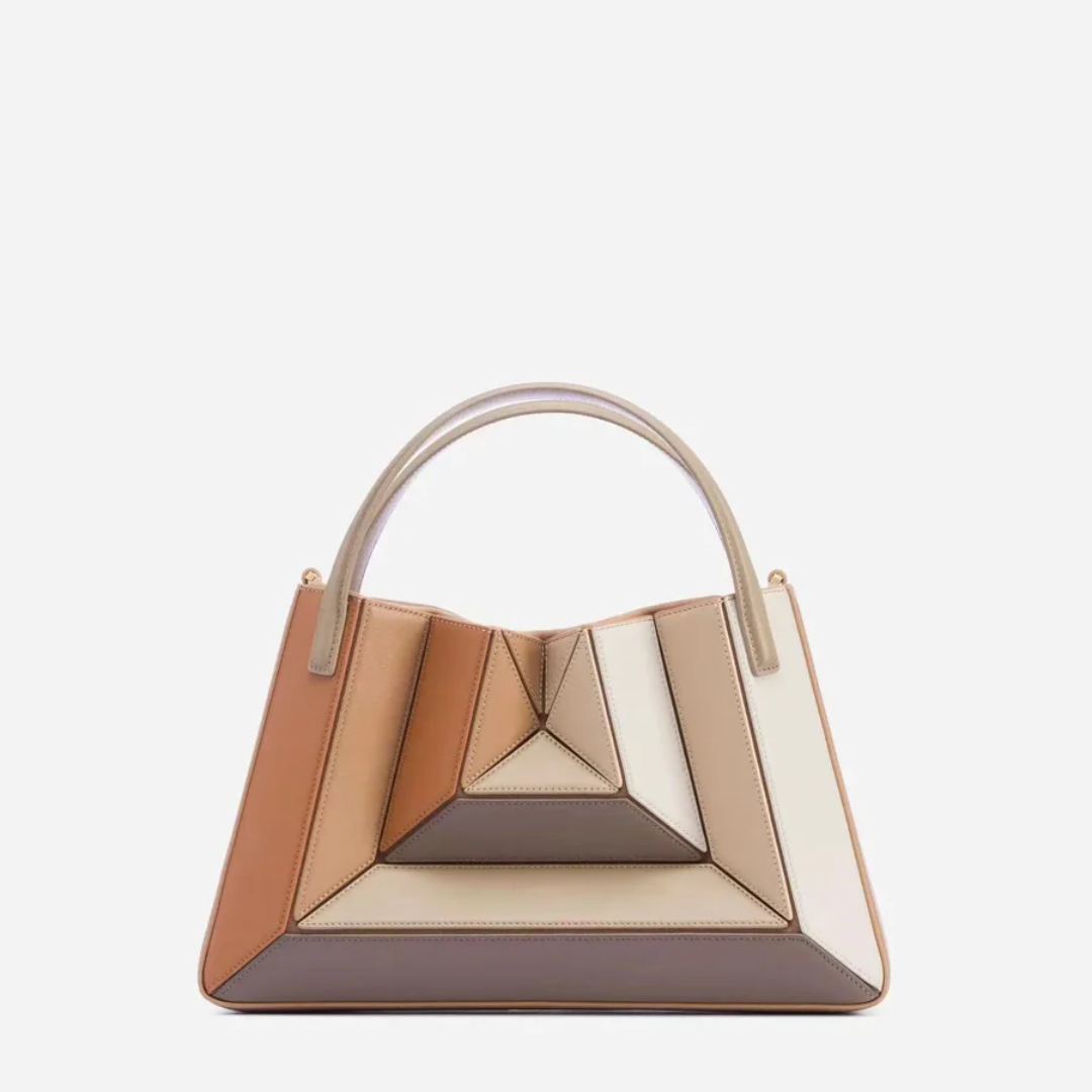 Frendorf | Moderne Håndveske med Geometrisk Design - GeoChic