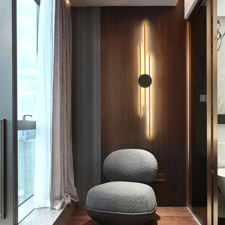Skanto | Moderne Industriell LED Vegglampe - LumoGlow