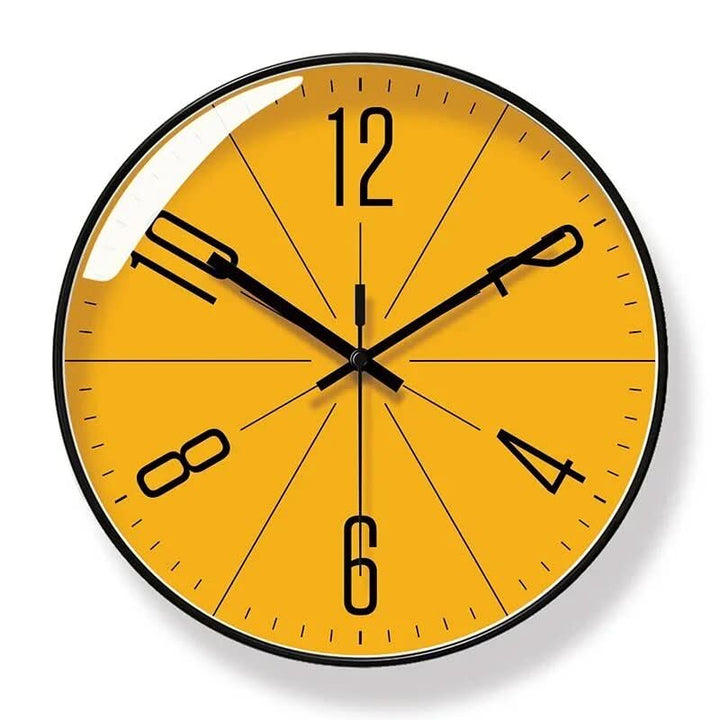 MINUTUM – Minimalistisk Wandudhr im skandinavischen Stil mit geräuschlosem Quarzwerk