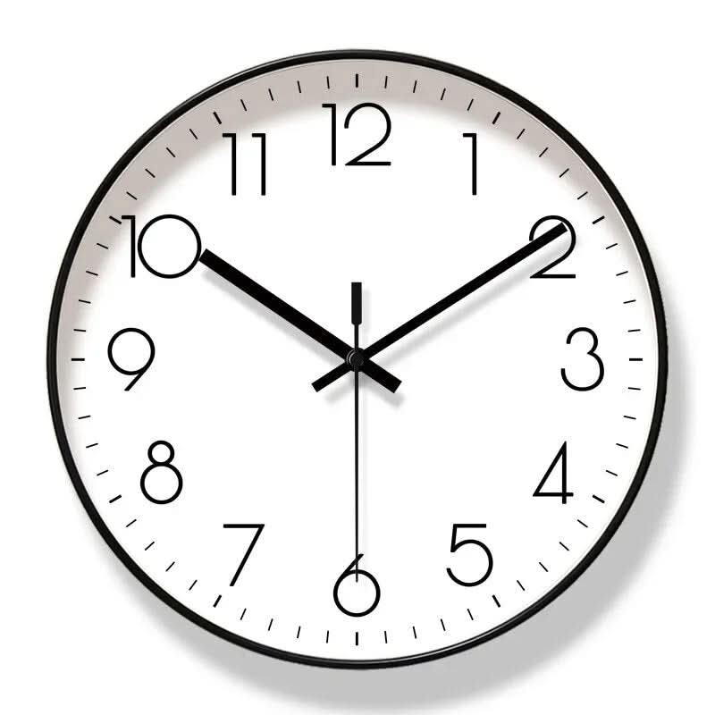 MINUTUM – Minimalistisk Wandudhr im skandinavischen Stil mit geräuschlosem Quarzwerk